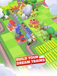 Board Trains Empire－Idle Simulator Management Game Screen Shot 7