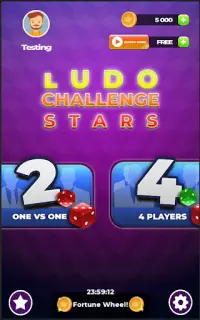 Ludo Challenge Stars - Classic King Game 2018 Screen Shot 1