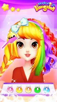 Cô gái phong cách tóc trò chơi Screen Shot 4