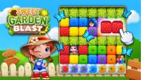 Sweet Garden Blast Puzzle Game Screen Shot 2