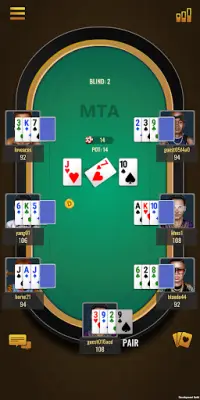 Dangler Poker - Dealer Choice Screen Shot 4