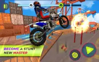 Bike Stunt: 3D bike race: motorcycle games Screen Shot 1