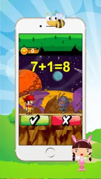Basic Math Fun Game - Jeux de mathématiques Screen Shot 1