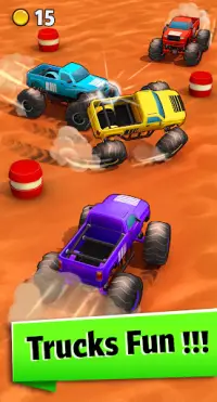 Monster Truck Chase – Crazy Truck Simulator Screen Shot 0