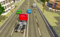 極端な高速道路交通カーレース Screen Shot 8