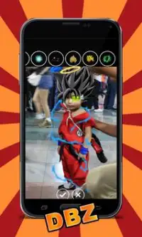 Super Saiyan DBZ Camera Screen Shot 2