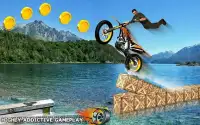 tricky fiets race gratis: top motorfiets stunt Screen Shot 7