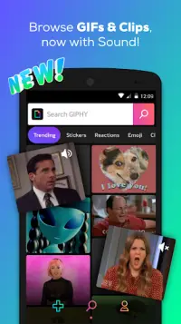 GIPHY: GIFs, Stickers & Clips Screen Shot 0