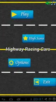Highway Racing Cars Screen Shot 0
