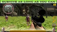 Zombie Gun Shooter : Strange Hero Jungle Survival Screen Shot 12