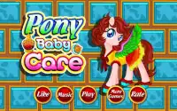 Baby Horse Care Screen Shot 0