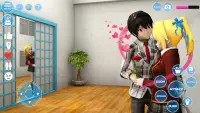 Anime High School Girl Sim 3D Screen Shot 1