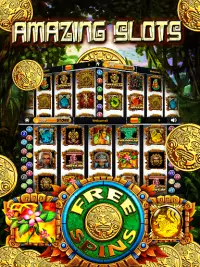 Inca Treasure Slots - Free Screen Shot 2