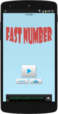 Fast Number - How fast you are Screen Shot 0