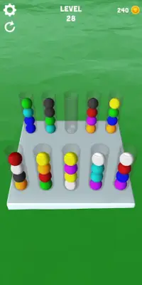 Ball sort puzzle 3D : Ball puzzle game Screen Shot 3