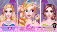 Princess Wedding Dress up Game Screen Shot 2