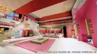 Розовый дом девочки. Minecraft карта Screen Shot 5