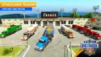 Big Truck Simulator 2018: les camionneurs américa Screen Shot 9