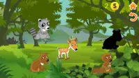 Kids Puzzle Games Animals Screen Shot 3