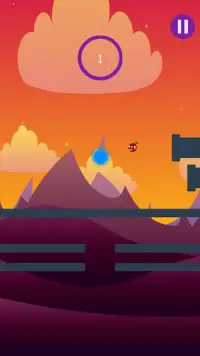 Flappy Bounce Ball: Fall Down Ball Hop Tap Jumper Screen Shot 11