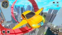 Flying Car Derby Crash Stunts & Autorennen Screen Shot 12