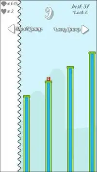 Geometry Bird : meltdown jump Screen Shot 1