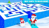 키즈 미로 : 교육 퍼즐 크리스마스 재미 Screen Shot 12