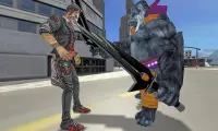 Monster  Gorilla Robot Rampage Screen Shot 2