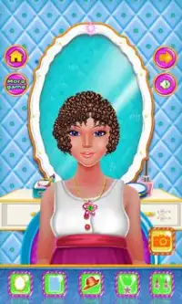 Mãe meninas jogos de cabelo Screen Shot 3