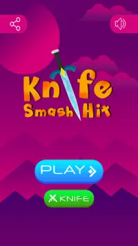 Knife Smash Hit Screen Shot 1