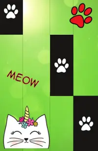 Piano Cat Tiles Corn : Pink Song  Music Game Screen Shot 2
