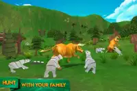 Bear 3D Simulator Família Screen Shot 16
