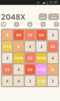 2048 Matinding (5X5) Screen Shot 3