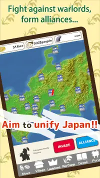 Sengoku Village2〜Become a Warlord and unite Japan! Screen Shot 3