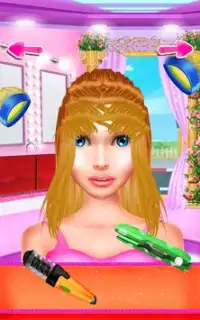 Nữ salon kiểu tóc trò chơi Screen Shot 7