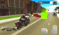 Crime City 3D Police Motorbike Screen Shot 3