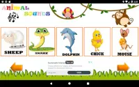 Sonidos de animales, Aprender animales para niños Screen Shot 12