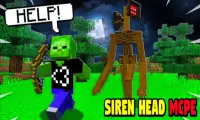 Siren Head [Horror] pour Minecraft PE Screen Shot 1