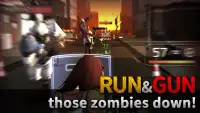 Dead Machine Gun : Zombie Run Screen Shot 0