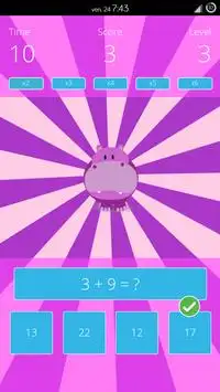 10s Arithmetic Challenge Screen Shot 1