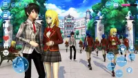 Permainan Anime Kehidupan SMA Screen Shot 3
