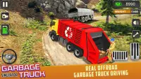 camion della spazzatura guida simulatore gioco Screen Shot 5