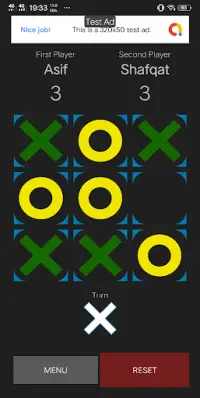 Tic Tac Toe - Robotic XOXO with sound effects 2021 Screen Shot 3