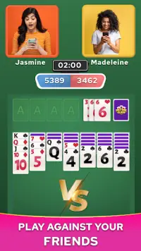 Solitaire Puzzles Clash Screen Shot 1