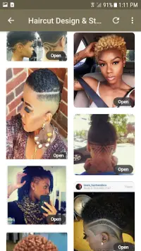 Black Girls Haircut Styles. Screen Shot 9