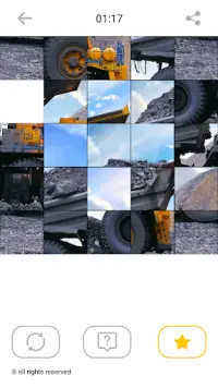 uzzle di camion: giochi di mosaico intelligenti Screen Shot 5