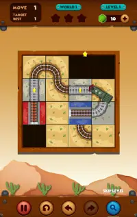 Unblock Train: Slide Puzzle Screen Shot 2