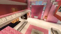 2018 Pink house of princess map for MCPE Screen Shot 6