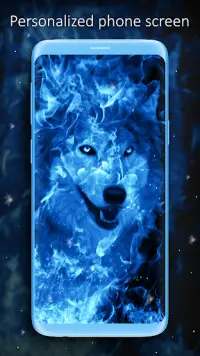Live Achtergronden Wolf Screen Shot 5
