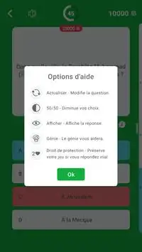 🌙 Islamic Quiz in French 2020 - Quiz, Word Game Screen Shot 5